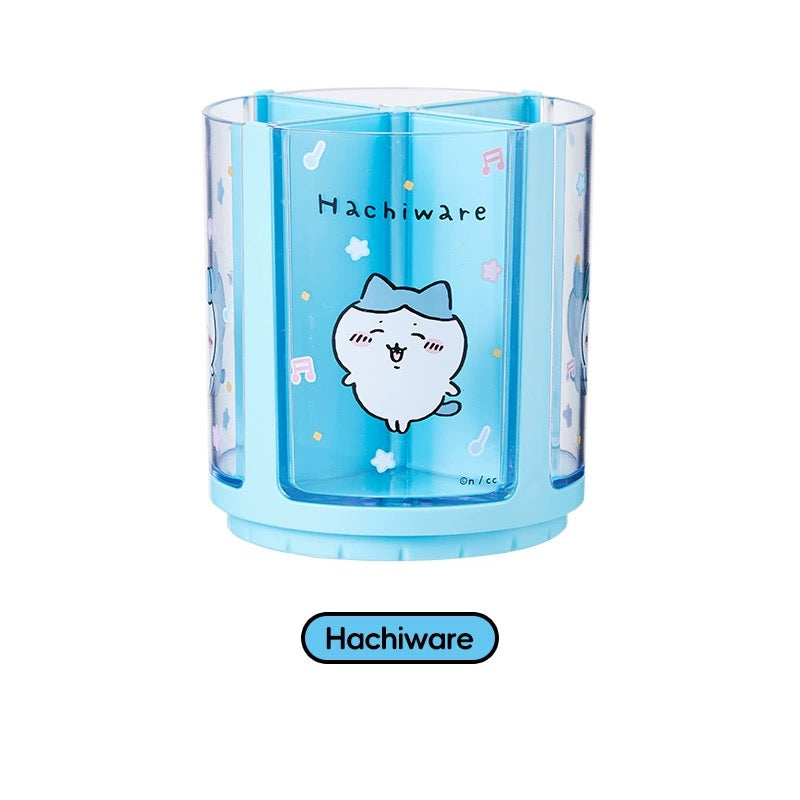 ChiiKawa X Miniso | ChiiKawa Hachiware Usagi Spin Pen Holder - Kawaii  Stationery Stand items Room Decoration  WinnieTheBirds Toy Shop