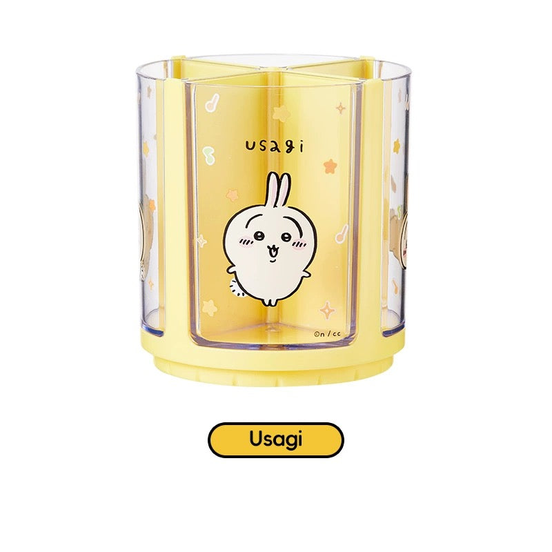 ChiiKawa X Miniso | ChiiKawa Hachiware Usagi Spin Pen Holder - Kawaii  Stationery Stand items Room Decoration  WinnieTheBirds Toy Shop