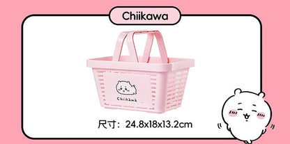 ChiiKawa X Miniso | ChiiKawa Hachiware Usagi Mini Basket - Kawaii items Room Decoration  WinnieTheBirds Toy Shop