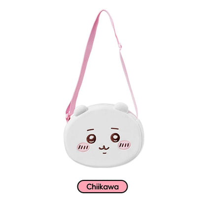 ChiiKawa X Miniso | ChiiKawa Hachiware Usagi Big Head Shoulder Bag - Kawaii items Room Decoration  WinnieTheBirds Toy Shop