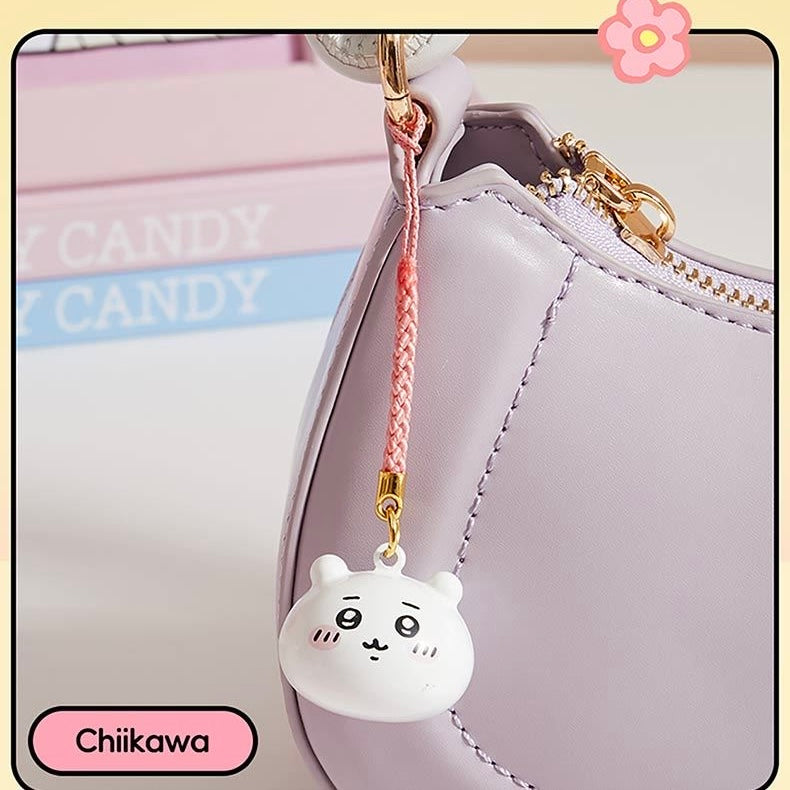 ChiiKawa X Miniso | ChiiKawa Hachiware Usagi Water Sound Bell Lanyards - Kawaii items Room Decoration  WinnieTheBirds Toy Shop