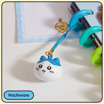 ChiiKawa X Miniso | ChiiKawa Hachiware Usagi Water Sound Bell Lanyards - Kawaii items Room Decoration  WinnieTheBirds Toy Shop