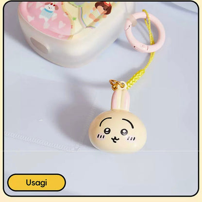 ChiiKawa X Miniso | ChiiKawa Hachiware Usagi Water Sound Bell Lanyards - Kawaii items Room Decoration  WinnieTheBirds Toy Shop