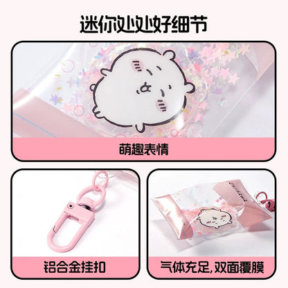 ChiiKawa X Miniso | ChiiKawa Hachiware Usagi Shake Keychain - Kawaii items Room Decoration