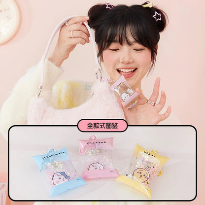 ChiiKawa X Miniso | ChiiKawa Hachiware Usagi Shake Keychain - Kawaii items Room Decoration