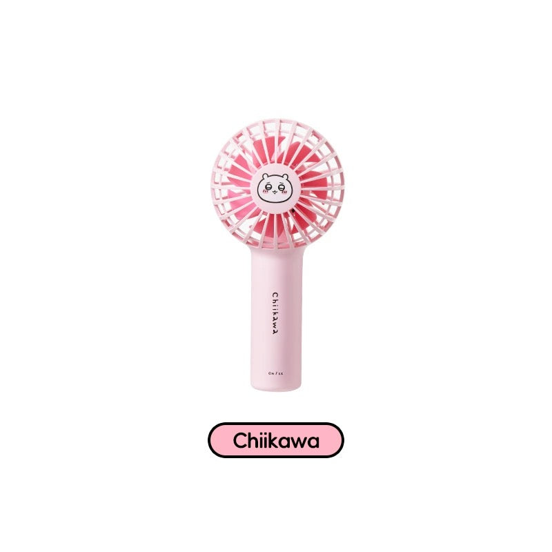 ChiiKawa X Miniso | ChiiKawa Hachiware Usagi Mini Fan - USB Handheld Fan Kawaii items Room Decoration doll  WinnieTheBirds Toy Shop