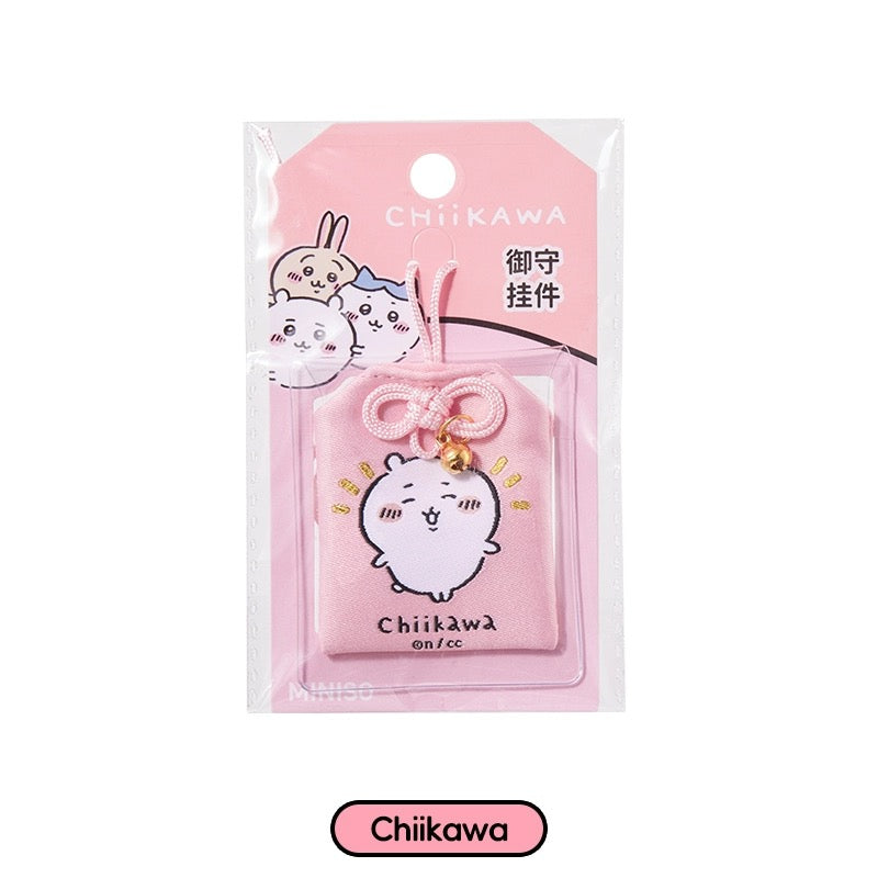 ChiiKawa X Miniso | ChiiKawa Hachiware Usagi Omamori - Lucky Hope Kawaii items Room Decoration doll  WinnieTheBirds Toy Shop