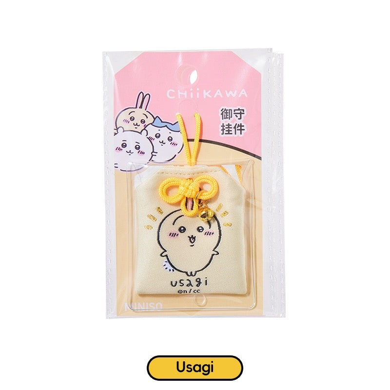 ChiiKawa X Miniso | ChiiKawa Hachiware Usagi Omamori - Lucky Hope Kawaii items Room Decoration doll  WinnieTheBirds Toy Shop