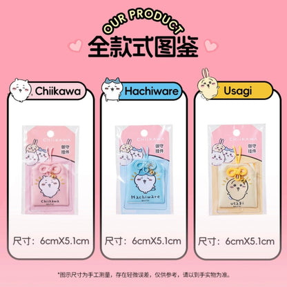 ChiiKawa X Miniso | ChiiKawa Hachiware Usagi Omamori - Lucky Hope Kawaii items Room Decoration doll
