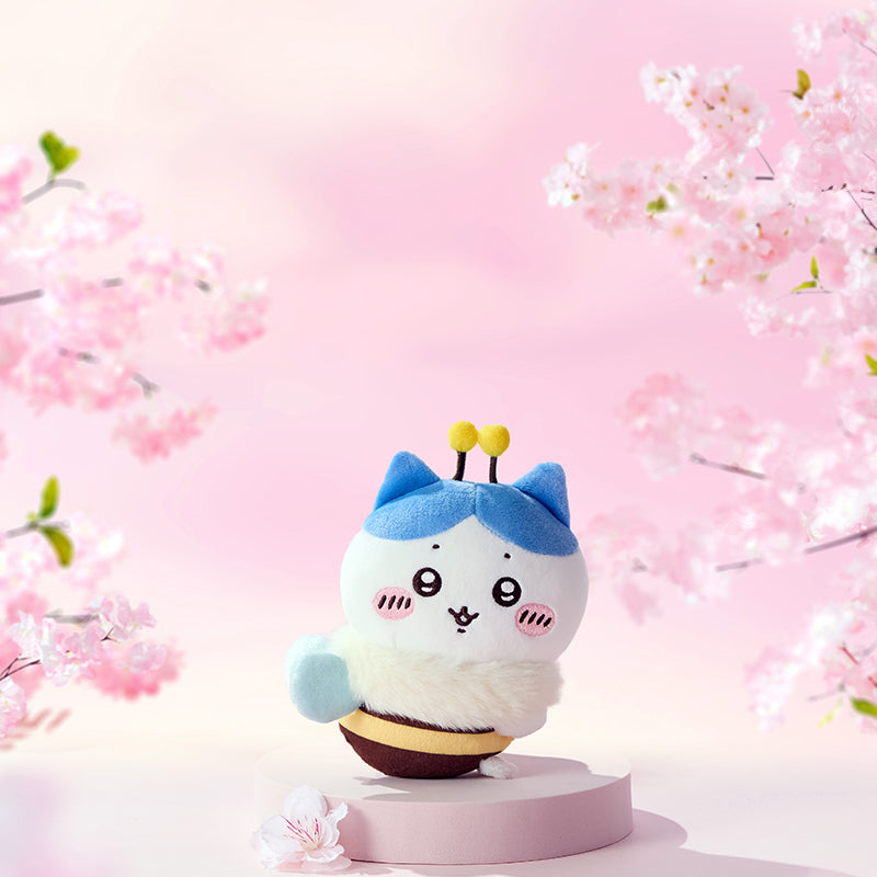 ChiiKawa X Miniso Sakura Limited Series | ChiiKawa Hachiware Usagi Honey Bee - Costume Plush Hair Clip Kawaii Items Room Decoration Item  WinnieTheBirds Toy Shop