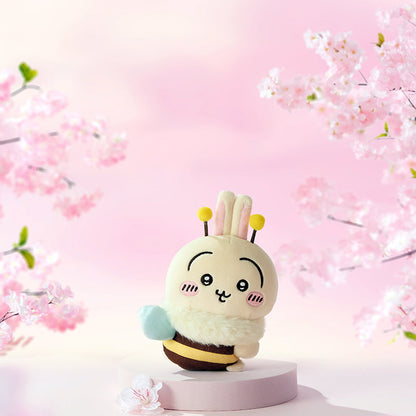 ChiiKawa X Miniso Sakura Limited Series | ChiiKawa Hachiware Usagi Honey Bee - Costume Plush Hair Clip Kawaii Items Room Decoration Item  WinnieTheBirds Toy Shop