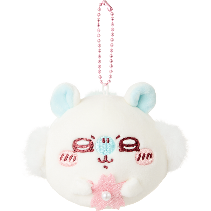ChiiKawa X Miniso Sakura Series | ChiiKawa Hachiware Usagi Momonga Kurimanju Rakko Plush Doll Daifuku Mochi Keychain Kawaii Items Room Decoration Doll