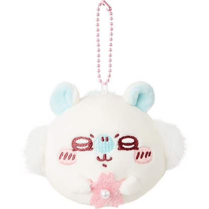 ChiiKawa X Miniso Sakura Series | ChiiKawa Hachiware Usagi Momonga Kurimanju Rakko Plush Doll Daifuku Mochi Keychain Kawaii Items Room Decoration Doll