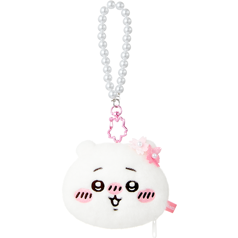 ChiiKawa X Miniso Sakura Limited Series | ChiiKawa Hachiware Usagi Momonga Kurimanju Rakko - Plush Doll Coin Purse Keychain Kawaii Items Room Decoration Doll  WinnieTheBirds Toy Shop
