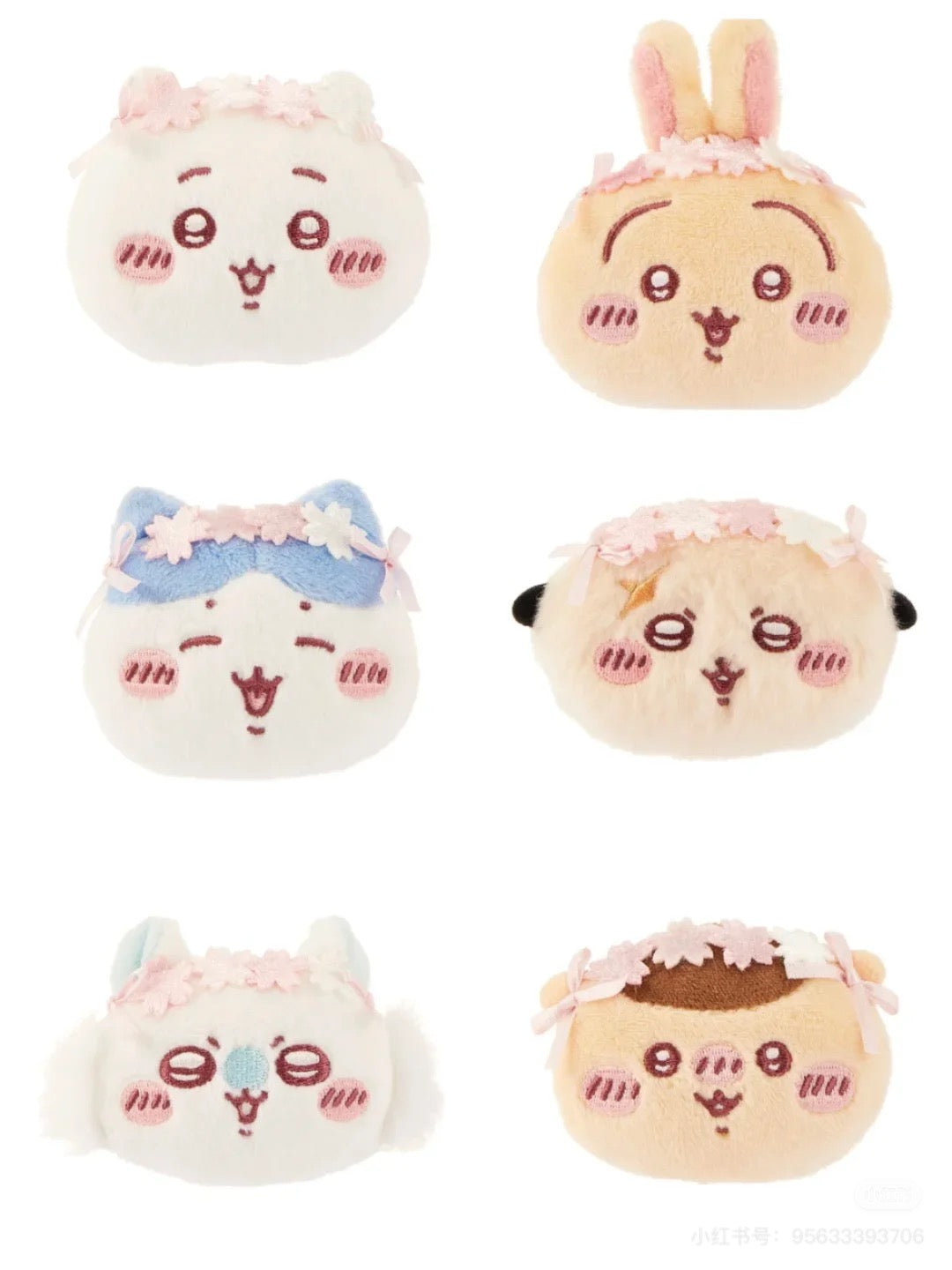 ちいかわ×MINISO桜限定シリーズ｜ちいかわ ハチワレ うさぎ モモンガ