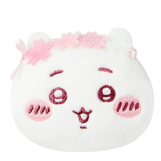 ChiiKawa X Miniso Sakura Limited Series | Chiikawa Hachiware Usagi Momonga Kurimanju Rakko - Plush Pin Cotton Badge Kawaii Items  WinnieTheBirds Toy Shop