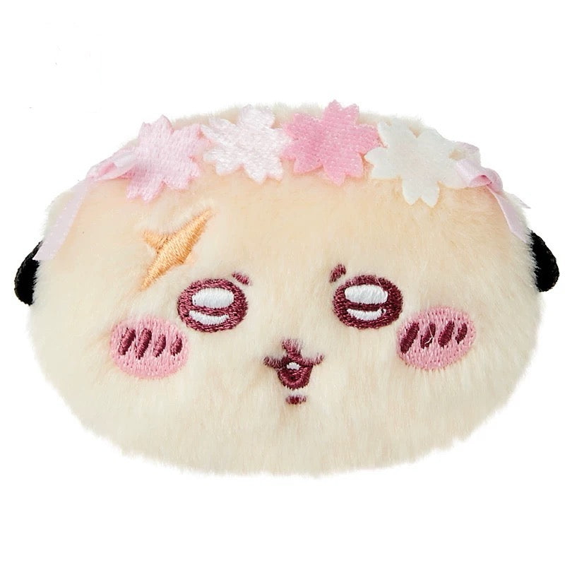 ChiiKawa X Miniso Sakura Limited Series | Chiikawa Hachiware Usagi Momonga Kurimanju Rakko - Plush Pin Cotton Badge Kawaii Items  WinnieTheBirds Toy Shop