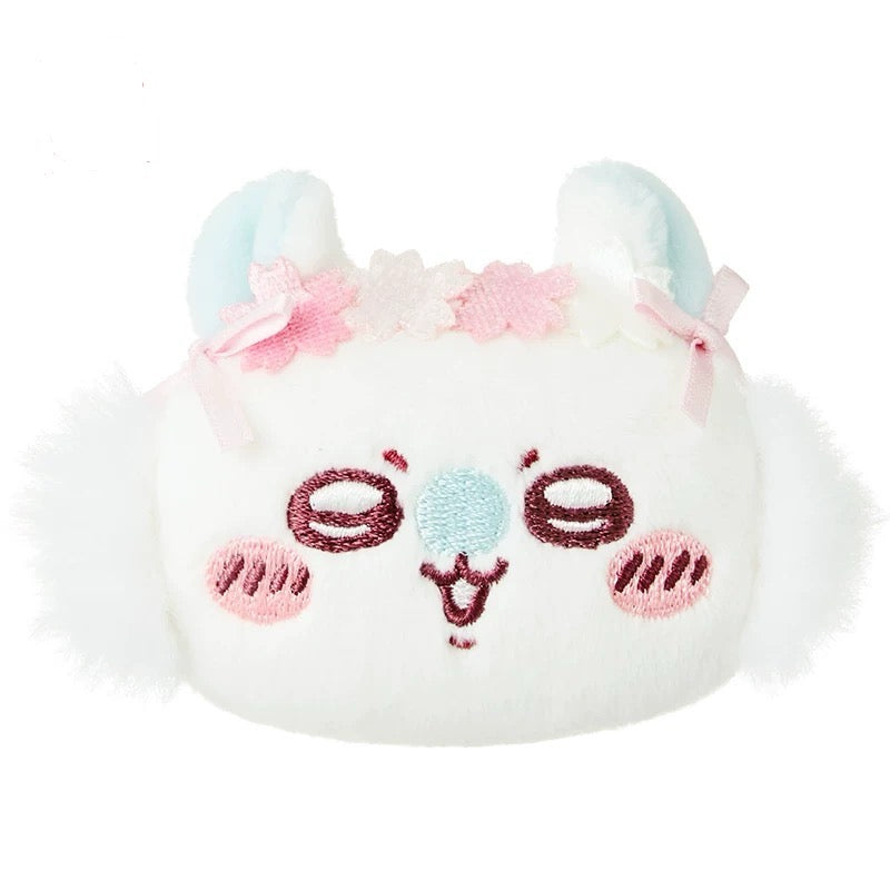 ChiiKawa X Miniso Sakura Limited Series | Chiikawa Hachiware Usagi Momonga Kurimanju Rakko - Plush Pin Cotton Badge Kawaii Items  WinnieTheBirds Toy Shop