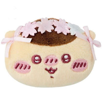 ChiiKawa X Miniso Sakura Limited Series | Chiikawa Hachiware Usagi Momonga Kurimanju Rakko - Plush Pin Cotton Badge Kawaii Items  WinnieTheBirds Toy Shop