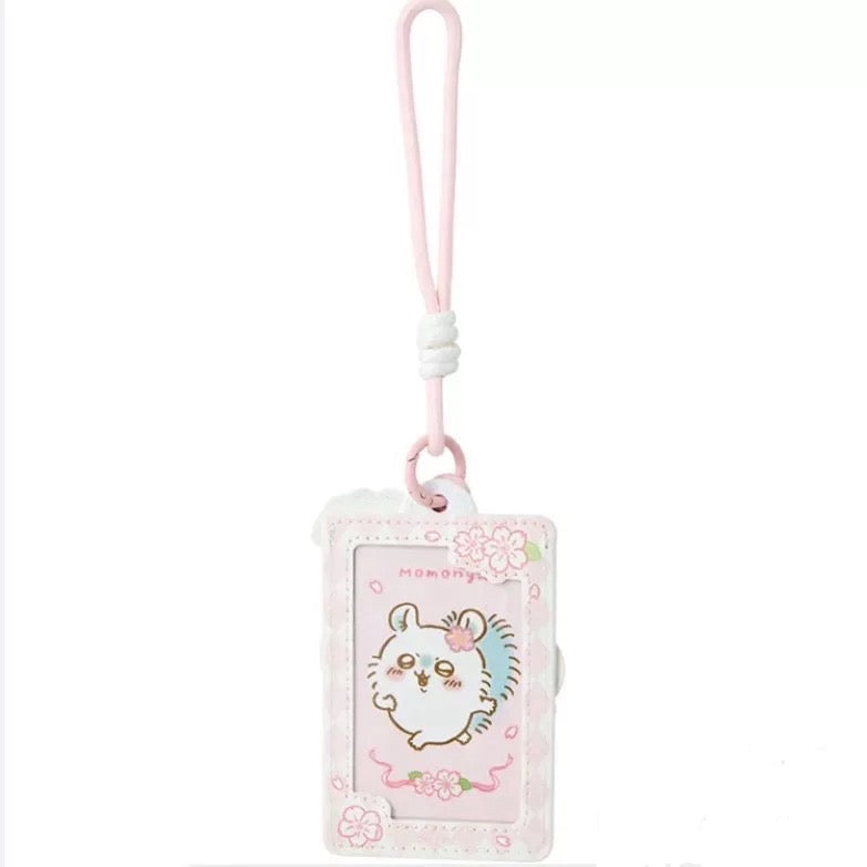 ChiiKawa X Miniso Sakura Limited Series | ChiiKawa Hachiware Usagi Momonga Sakura Cardholder - Kawaii Items Room Decoration Item  WinnieTheBirds Toy Shop