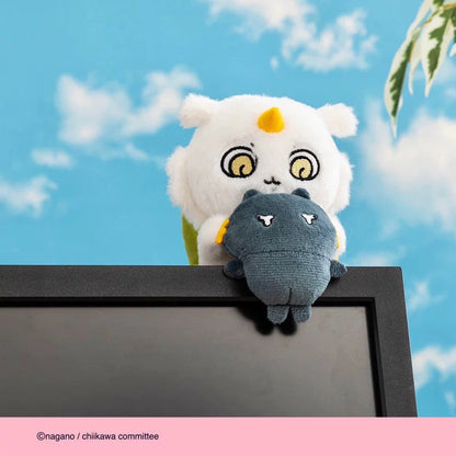 Japan ChiiKawa | ChiiKawa Momonga Kurimanju Anoko Cute Plush Computer Screen Monitor Desktop Dolls - Kawaii Items Room Decoration - WinnieTheBirds Toy Shop