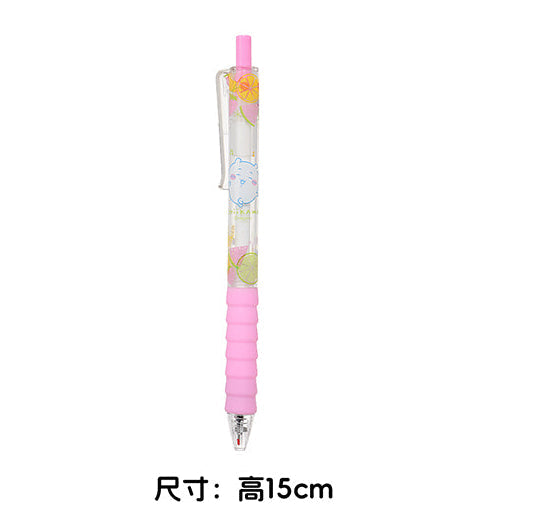 ChiiKawa X Miniso Fruit Market Series | ChiiKawa Hachiware Usagi Cute Icon in Fruit Style Gel Pen Set - Kawaii Items Room Decoration