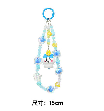 ChiiKawa X Miniso Fruit Market Series | ChiiKawa Hachiware Usagi Momonga with Fruit Mini Figure Phone Keychain - Kawaii Items Room Decoration