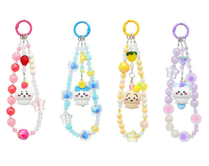 ChiiKawa X Miniso Fruit Market Series | ChiiKawa Hachiware Usagi Momonga with Fruit Mini Figure Phone Keychain - Kawaii Items Room Decoration