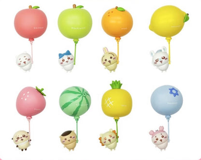 [Pre-Order] ChiiKawa X Miniso Fruit Market Series Fruit Fridge Magnet Blind Box | ChiiKawa Hachiware Usagi Momonga Kurimanju Rakko Shisa Crab Fruit Fridge Magnet with Light Up Function Blind Box - Kawaii Items Room Decoration Mystery Box