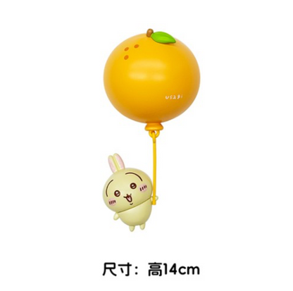 ChiiKawa X Miniso Fruit Market Series Fruit Fridge Magnet Blind Box | ChiiKawa Hachiware Usagi Momonga Kurimanju Rakko Shisa Crab Fruit Fridge Magnet with Light Up Function Blind Box - Kawaii Items Room Decoration Mystery Box