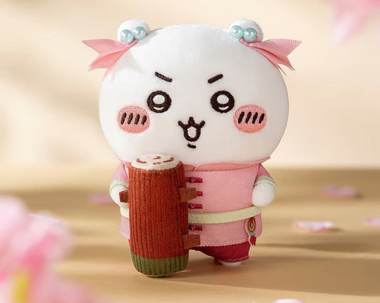 ChiiKawa X Guangzhou Limited Series | ChiiKawa Hachiware Usagi Playing Chinese Kung Fu Cute Plush Doll - Kawaii items Room Decoration Doll