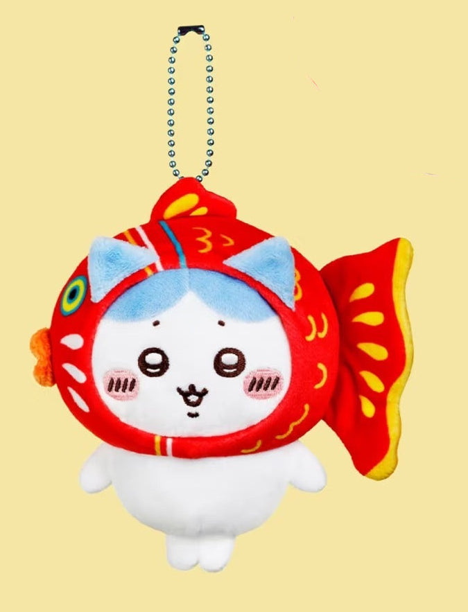 ChiiKawa X Mid Autumn Festival Chiikawa Days Limited Series | ChiiKawa Hachiware Usagi in Mid-Autumn Lantern Carnival Cute Plush Doll & Keychain - Kawaii items Room Decoration Doll