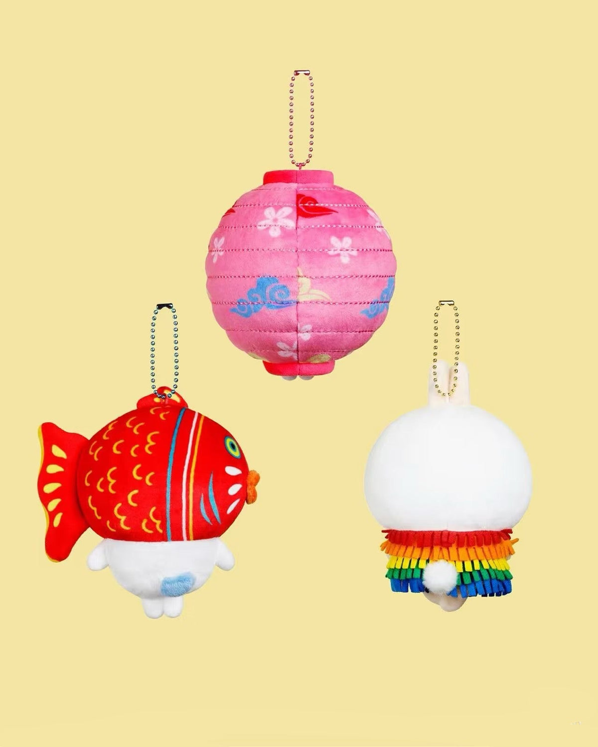 ChiiKawa X Mid Autumn Festival Chiikawa Days Limited Series | ChiiKawa Hachiware Usagi in Mid-Autumn Lantern Carnival Cute Plush Doll & Keychain - Kawaii items Room Decoration Doll