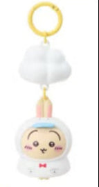 ChiiKawa X Miniso Hot Summer Series | ChiiKawa Hachiware Usagi Raincoat Cute Plastic Doll Light Up Function Keychain - Kawaii Items Room Decoration Doll