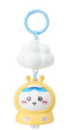 ChiiKawa X Miniso Hot Summer Series | ChiiKawa Hachiware Usagi Raincoat Cute Plastic Doll Light Up Function Keychain - Kawaii Items Room Decoration Doll