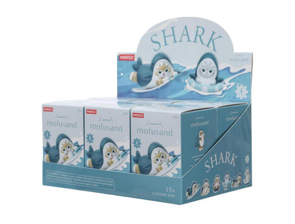 Miniso X Mofusand | Mofusand Cat Shark Cat Cute Doll Mini Figure Mystery Box - Kawaii items Room Decoration Doll Blind Box