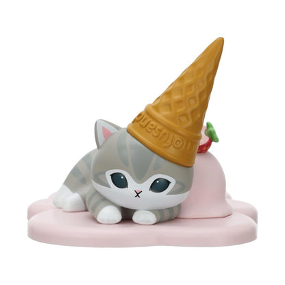 Miniso X Mofusand Ice Cream Series | Mofusand Cat with Ice Cream Cute Phone Stand - Kawaii items Room Decoration