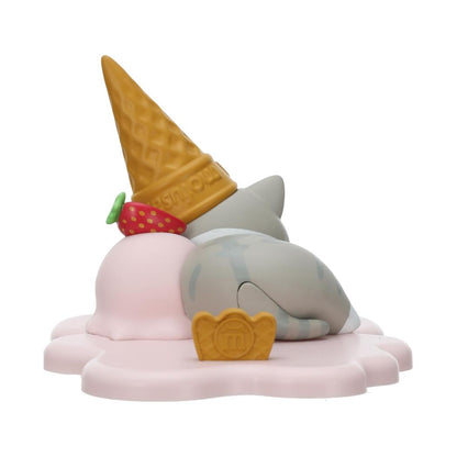 Miniso X Mofusand Ice Cream Series | Mofusand Cat with Ice Cream Cute Phone Stand - Kawaii items Room Decoration