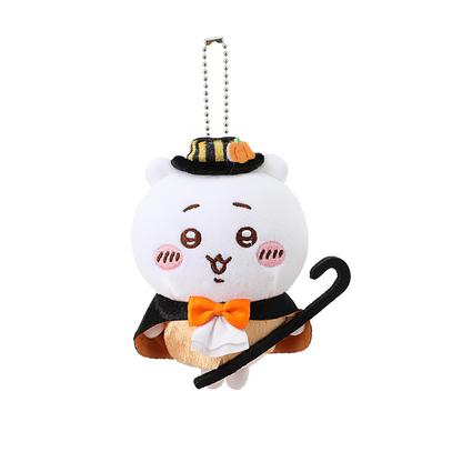 ChiiKawa X Miniso Halloween Amazing Circus Series | ChiiKawa Hachiware Usagi Momonga Kurimanju Rakko Shisa Crab Cute Plush Doll Keychain - Kawaii Items Room Decoration Doll