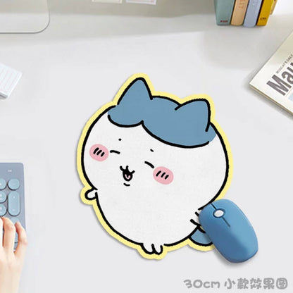 Japanese Cartoon Chiikawa Mouse Pad | Chiikawa Hachiware Usagi - 3 Size can Custom Made WinnieTheBirds Toy Shop
