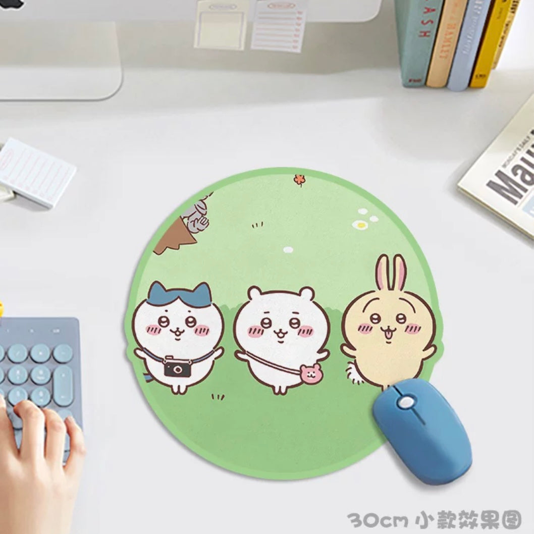 Japanese Cartoon Chiikawa Mouse Pad | Chiikawa Hachiware Usagi - 3 Size can Custom Made WinnieTheBirds Toy Shop