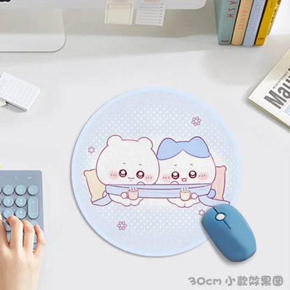 Japanese Cartoon Chiikawa Mouse Pad | Chiikawa Hachiware Usagi - 3 Size can Custom Made WinnieTheBirds Toy Shop