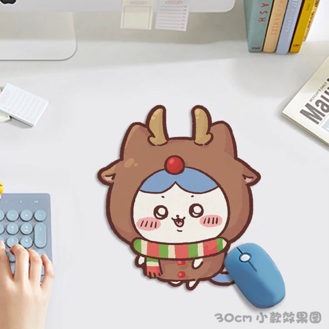 Japanese Cartoon Chiikawa Mouse Pad | Chiikawa Hachiware Usagi - 3 Size can Custom Made WinnieTheBirds Toy Shop
