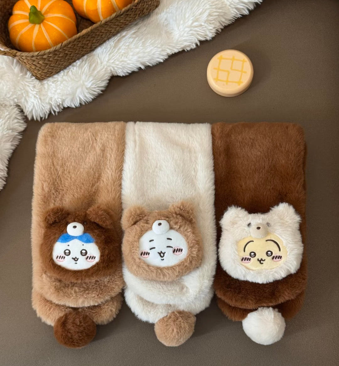 ちいかわ×MINISO ふわふわくまシリーズ | ちいかわ ハチワレ うさぎ