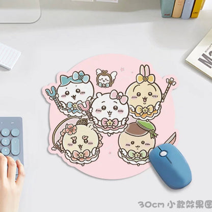 Japanese Cartoon Chiikawa Mouse Pad | Chiikawa Hachiware Usagi Kurimanju Shisa - 3 Size can Custom Made WinnieTheBirds Toy Shop