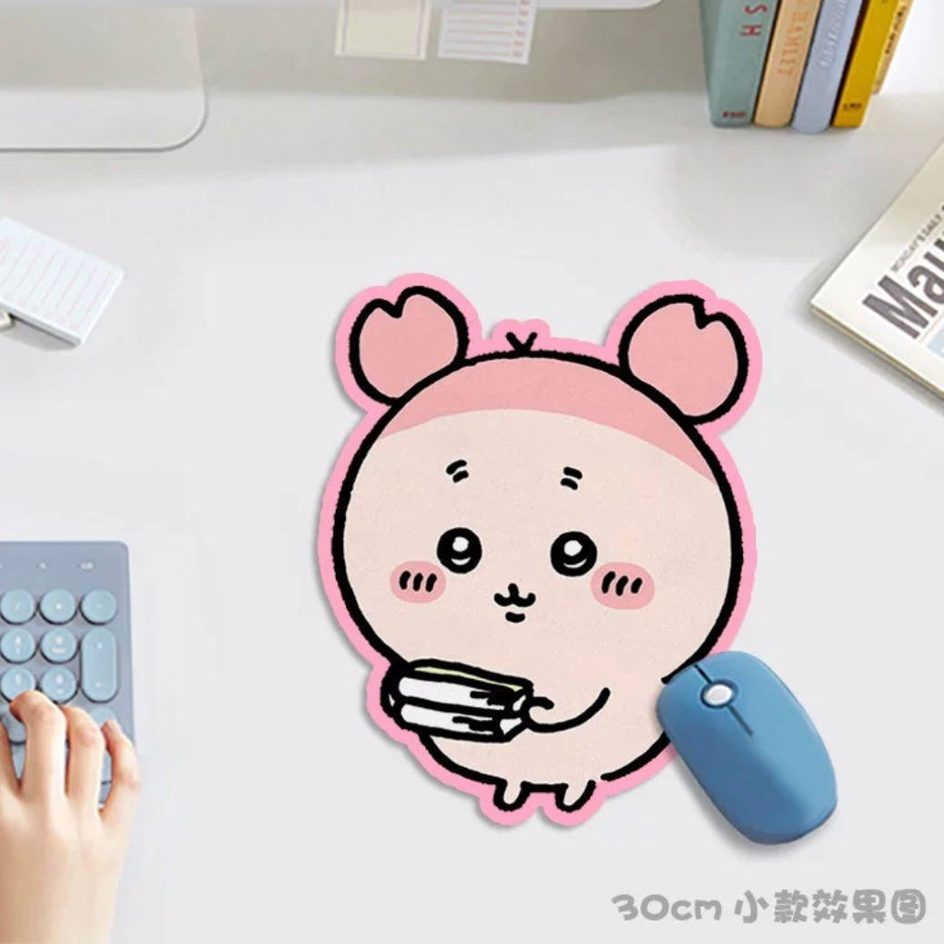 Japanese Cartoon Chiikawa Mouse Pad | Momonga Kurimanju Rakko Crab - 3 Size can Custom Made WinnieTheBirds Toy Shop