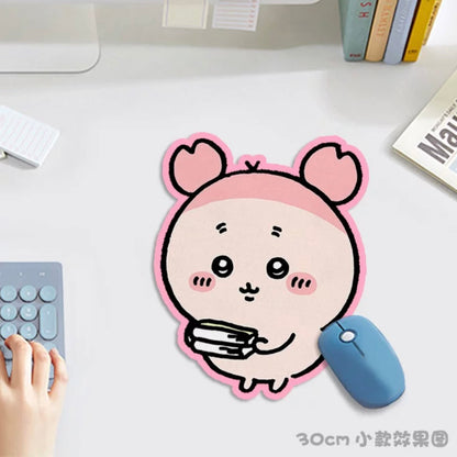 Japanese Cartoon Chiikawa Mouse Pad | Momonga Kurimanju Rakko Crab - 3 Size can Custom Made WinnieTheBirds Toy Shop