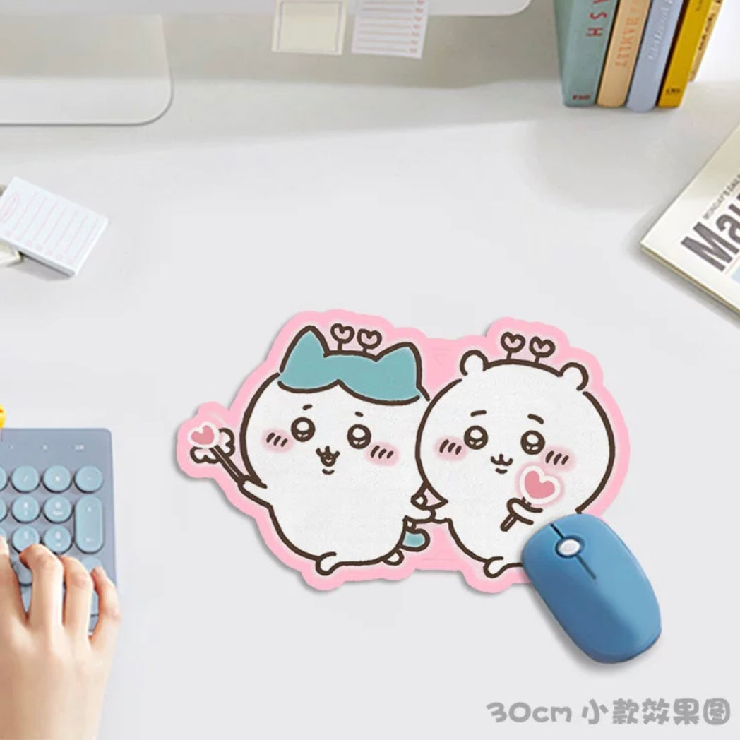 Japanese Cartoon Chiikawa Mouse Pad | Chiikawa Hachiware Usagi Kurimanju Shisa - 3 Size can Custom Made WinnieTheBirds Toy Shop