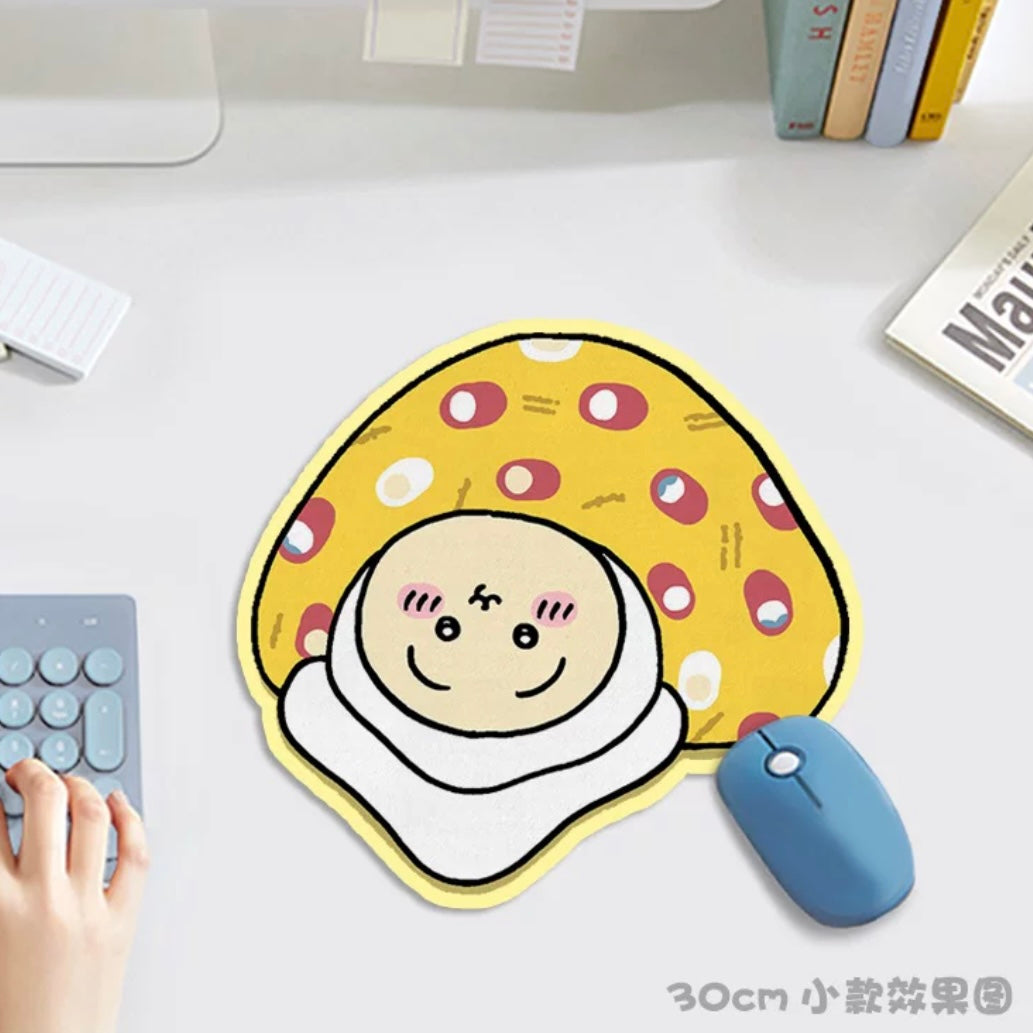 Japanese Cartoon Chiikawa Mouse Pad | Chiikawa Hachiware Usagi Kurimanju Shisa - 3 Size can Custom Made WinnieTheBirds Toy Shop
