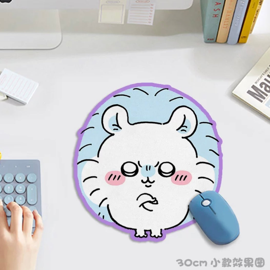 Japanese Cartoon Chiikawa Mouse Pad | Momonga Kurimanju Rakko Crab - 3 Size can Custom Made WinnieTheBirds Toy Shop